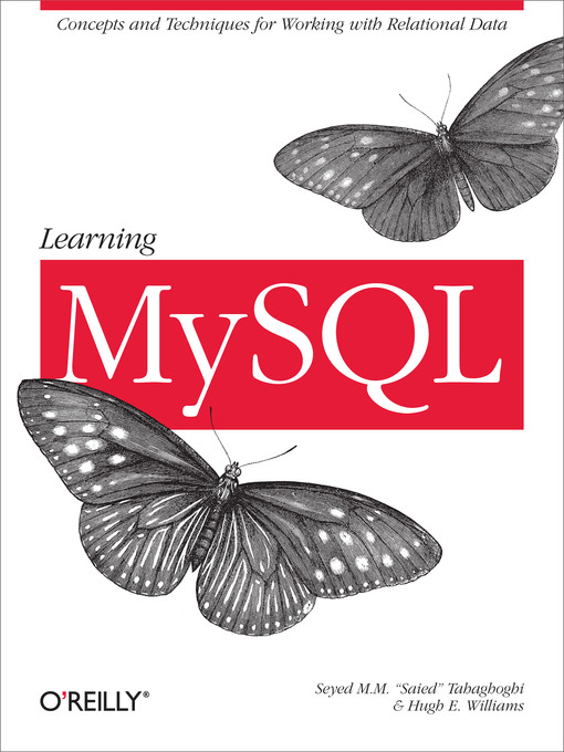 Title details for Learning MySQL by Seyed M.M. Tahaghoghi - Available